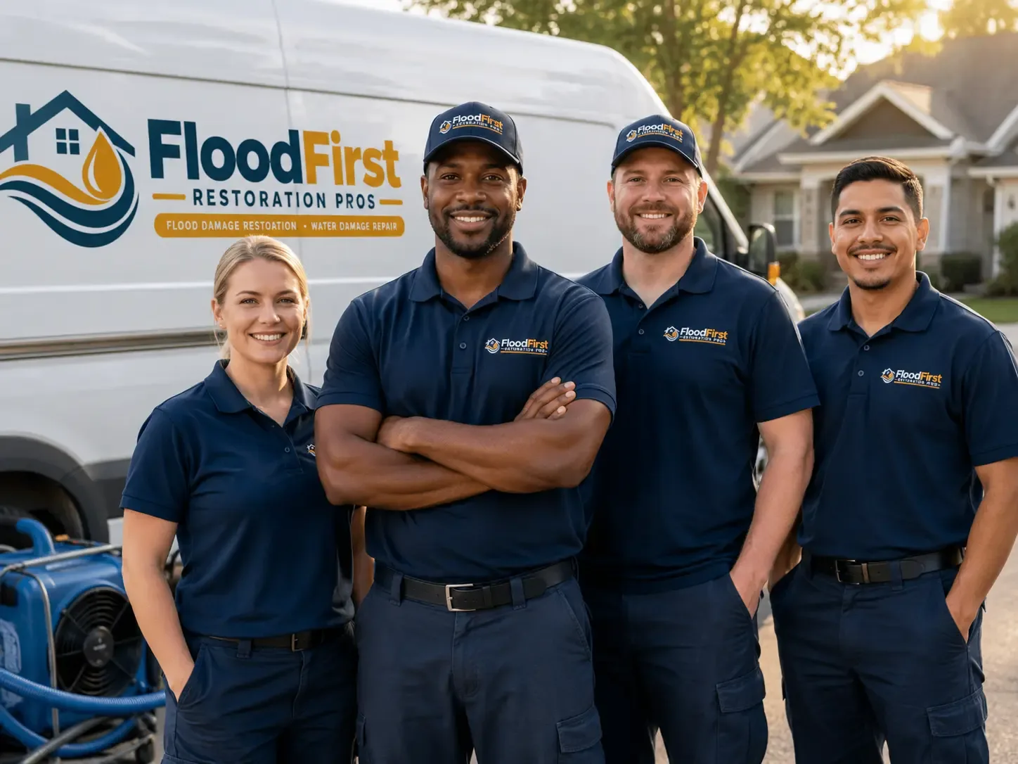 Flood Damage Restoration company in Burkettsville, OH